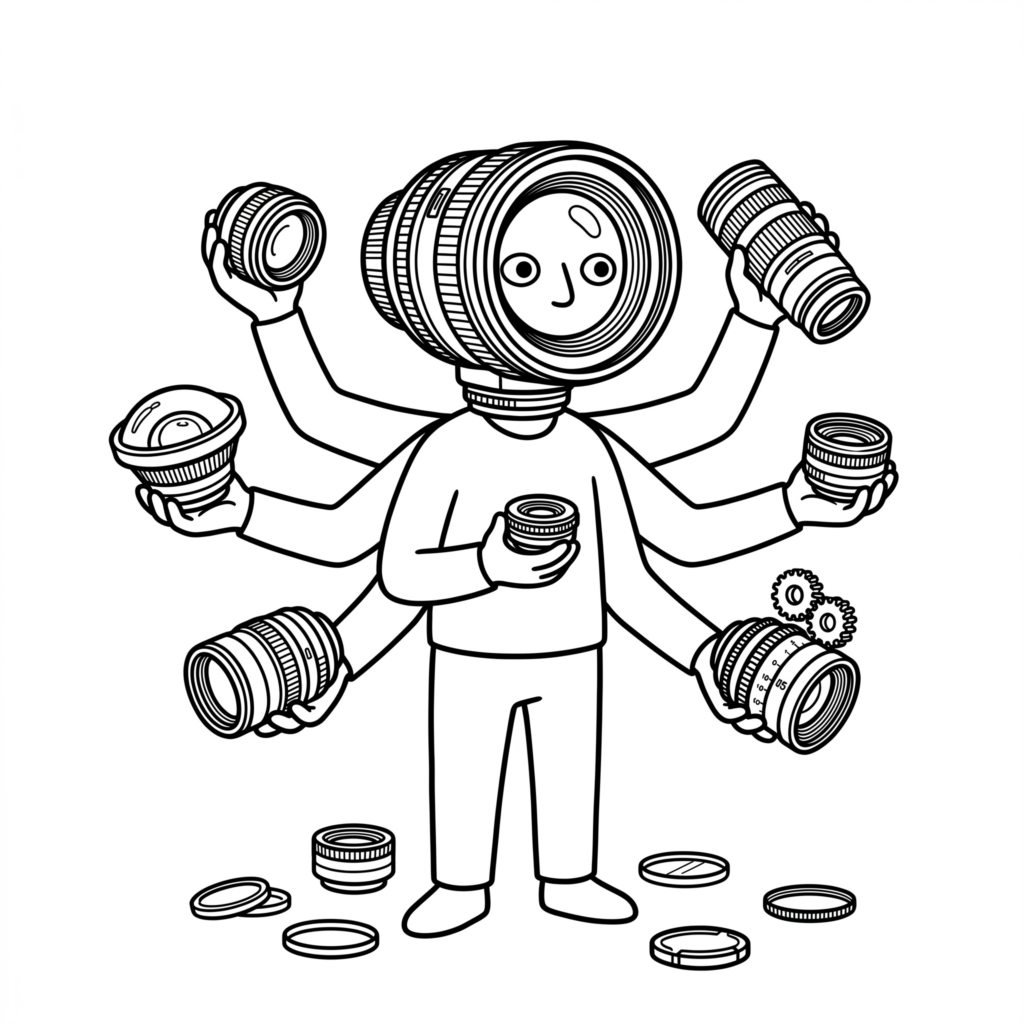 Guide complet des focales pour Midjourney, Flux et ChatGPT Image