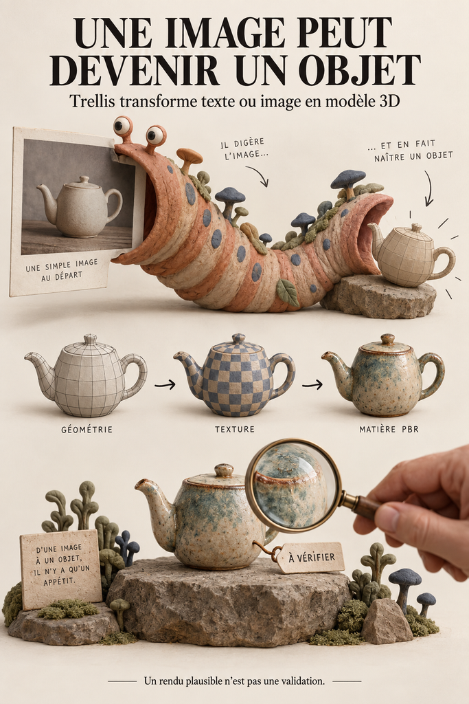 Illutration originale: "une image peut devenir un objet"