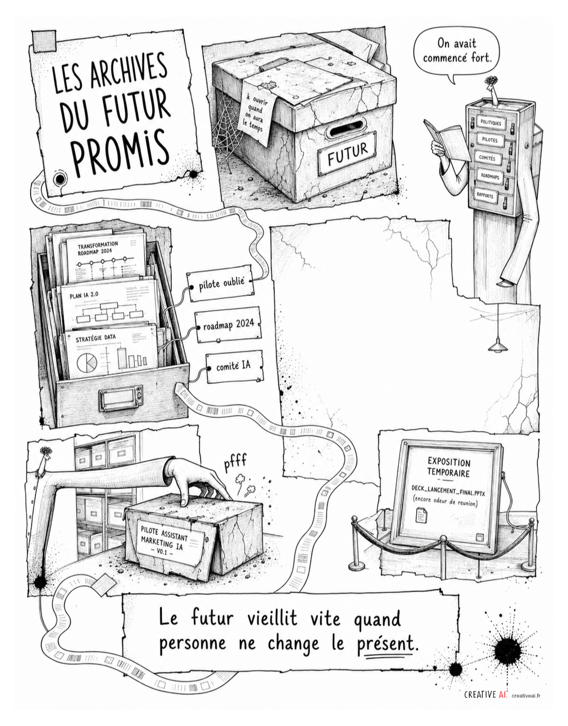 Bureau 404 - Les archives du futur promis