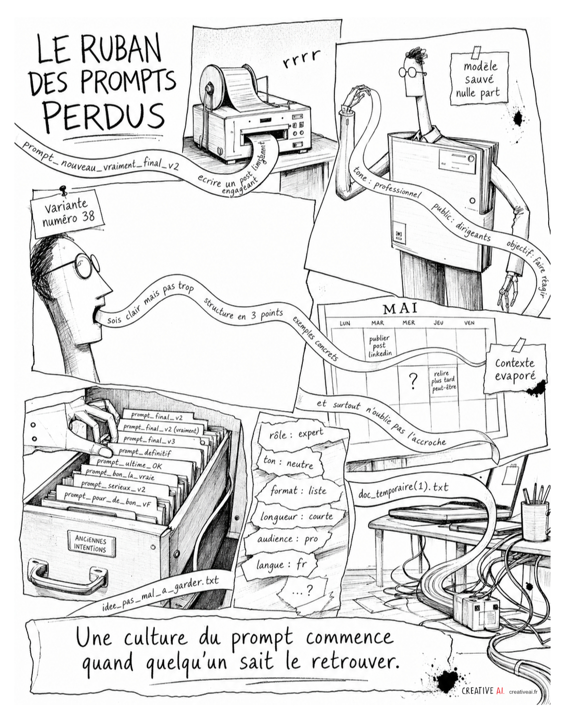 Bureau 404 - Le ruban des prompts perdus