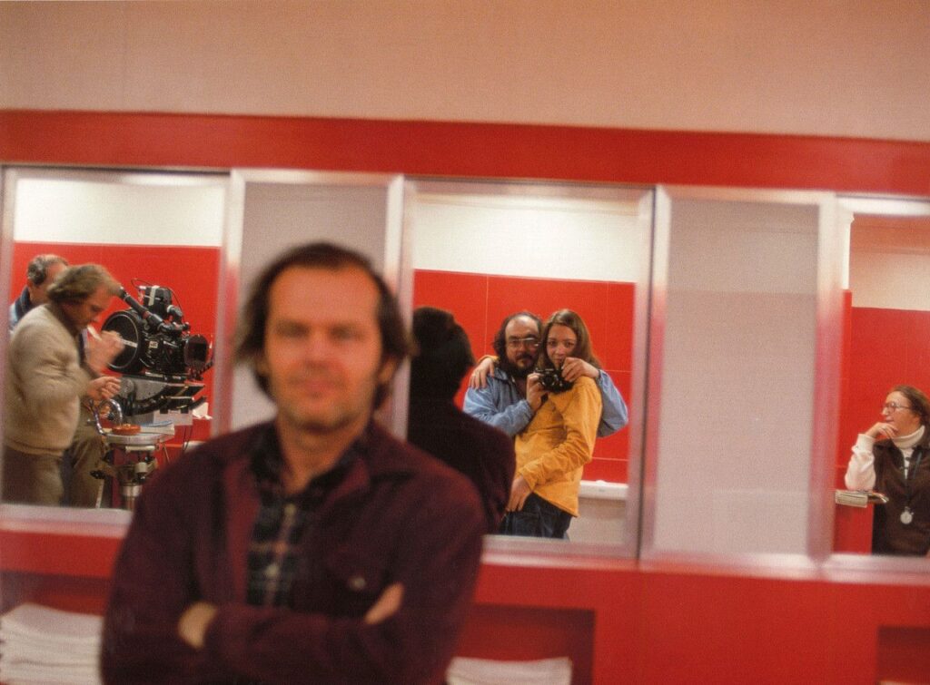 Stanley Kubrick — The Shining : on-set photo
