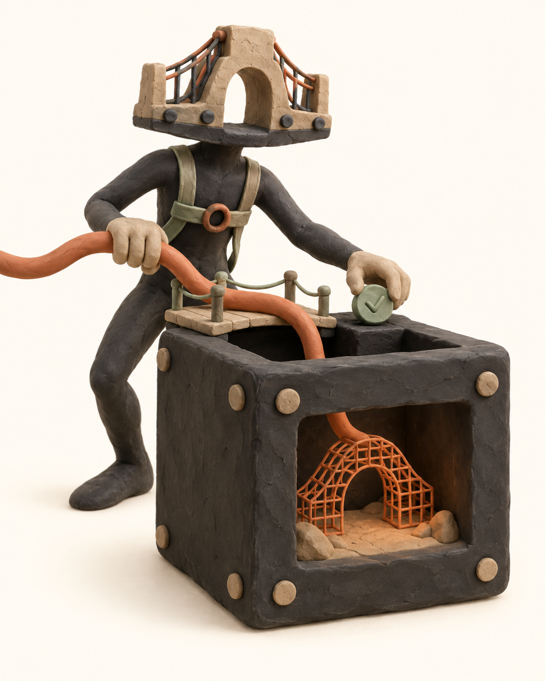 distinguer le modèle du pipeline 3D