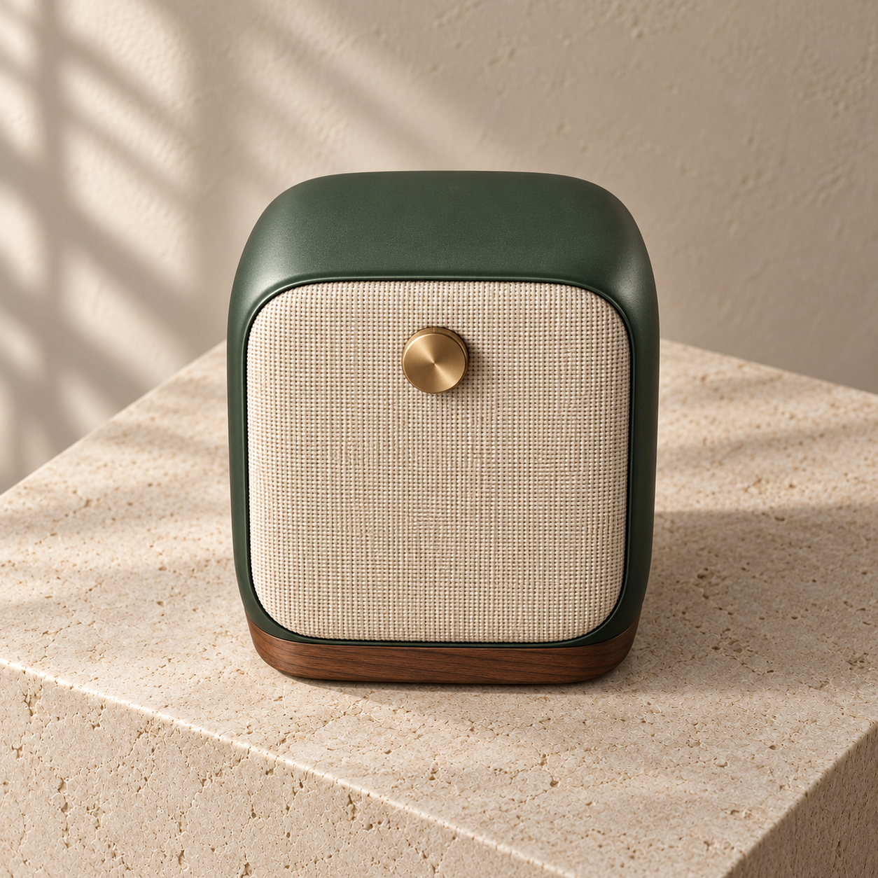 Vue élevée de l'enceinte sans fil