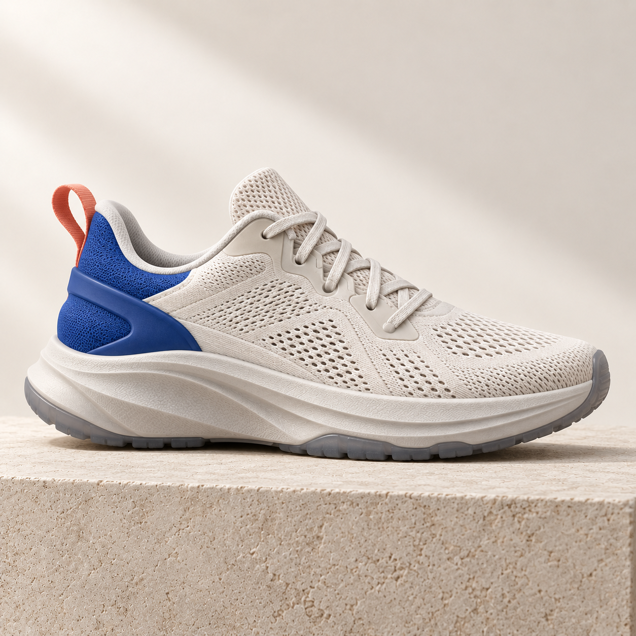 Profil droit de la sneaker premium